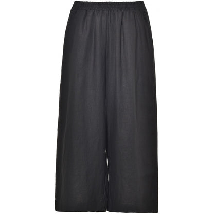 Gozzip Woman 7/8 Loose pants 7/8 Loose pants Black