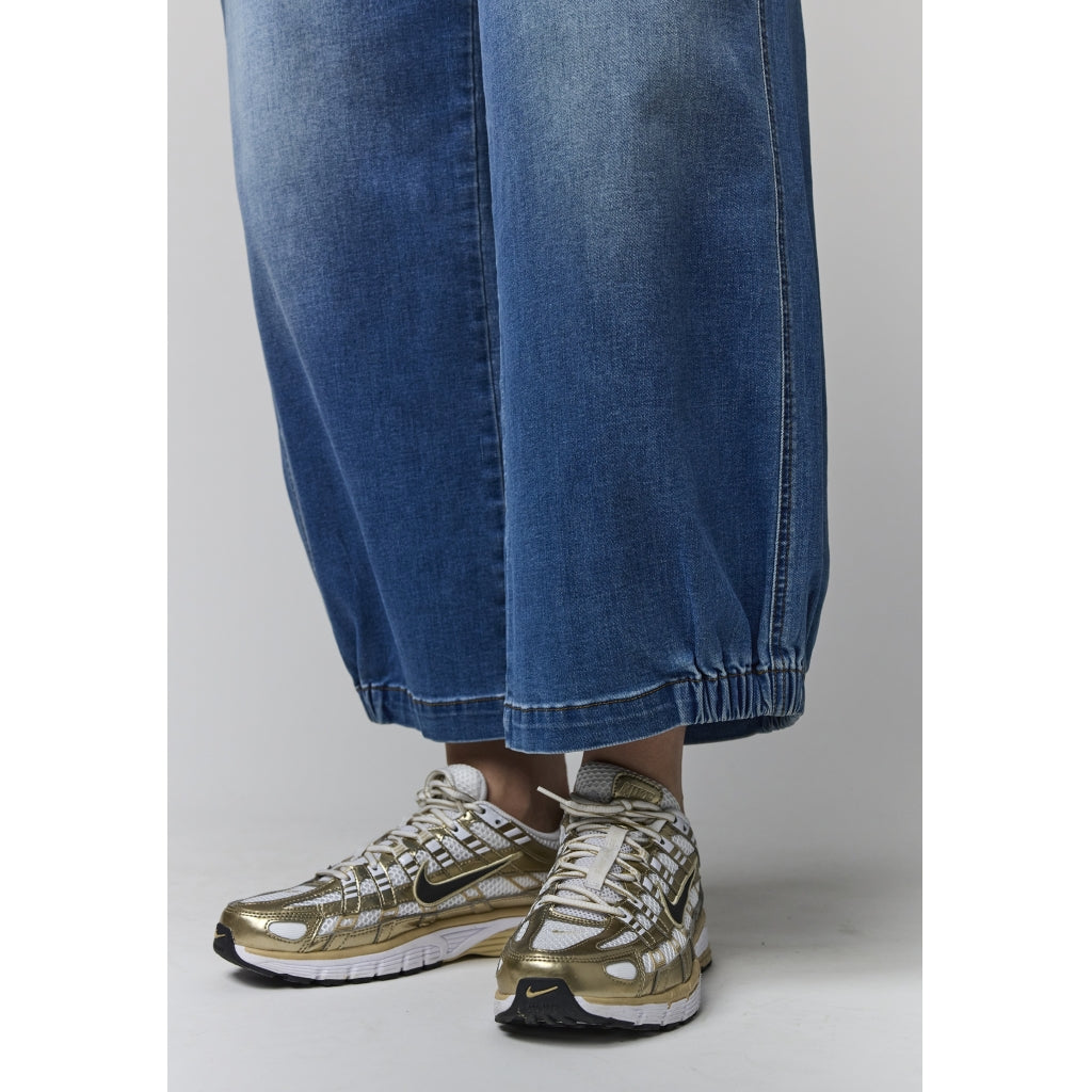 Gozzip Woman Clara Baggy pants Baggy pants Light Blue Denim