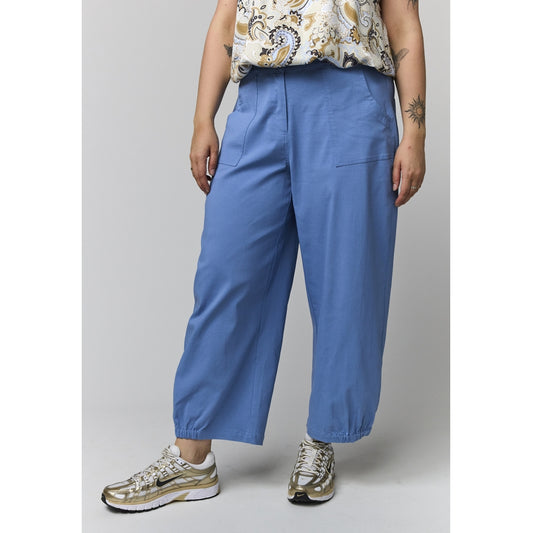 Gozzip Woman Clara Baggy pants Pants 1 Light Blue