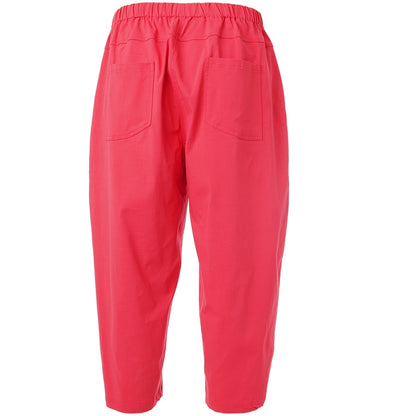Gozzip Woman Clara Loose capri pants Loose Pant Red