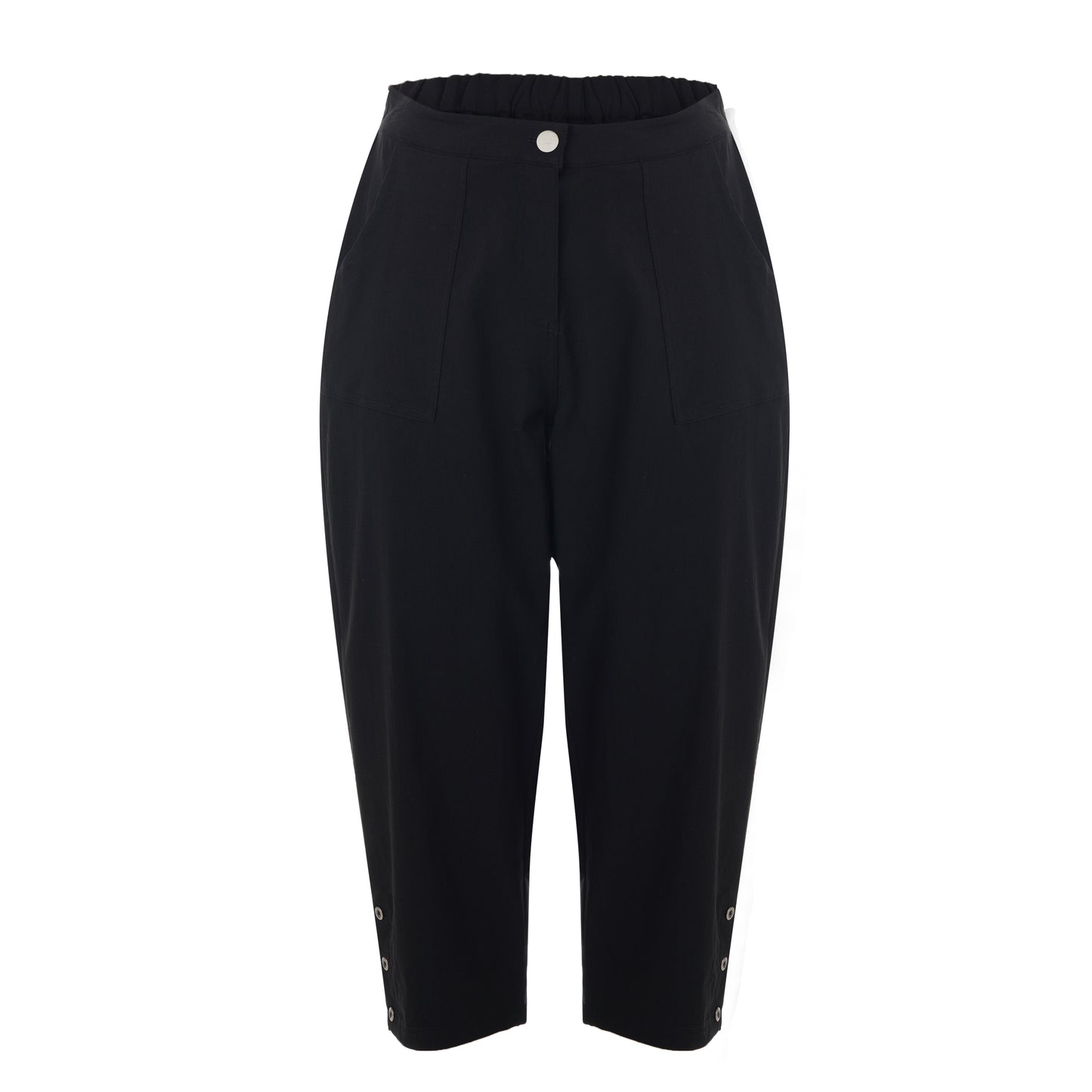 Gozzip Woman Clara Loose capri pants - FLERE FARVER Loose Pant Black