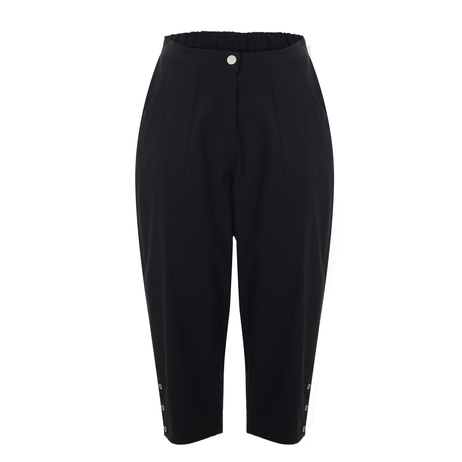 Gozzip Woman Clara Loose capri pants - FLERE FARVER Loose Pant Black