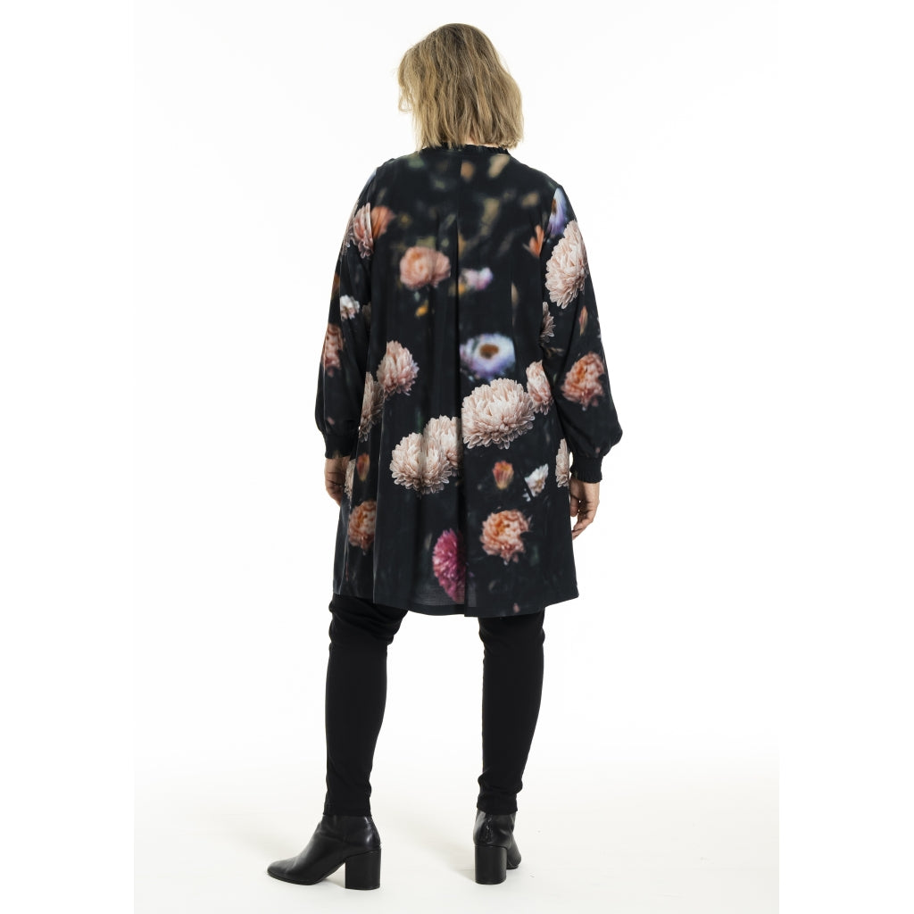 Gozzip Woman GAbigail Tunic Tunic Peony print