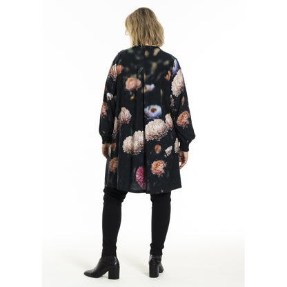 Gozzip Woman GAbigail Tunic Tunic Peony print