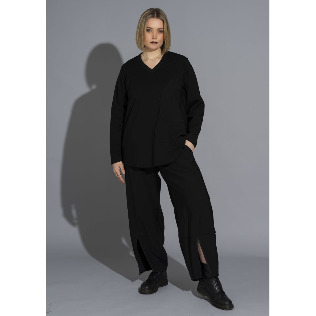 Gozzip Woman GAddison Blouse Blouse Black