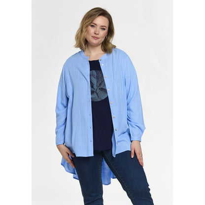 Gozzip Woman GAgnes Shirt Shirt light Blue