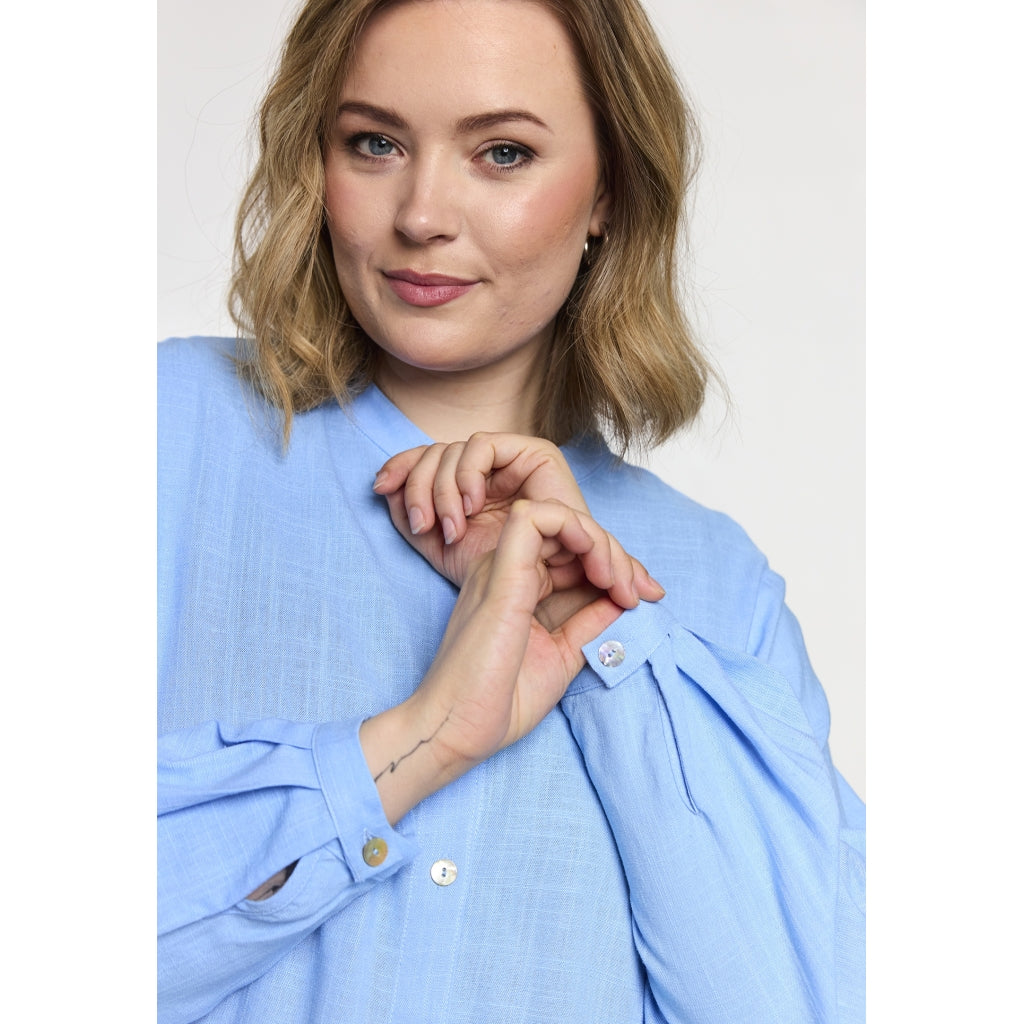 Gozzip Woman GAgnes Shirt Shirt light Blue