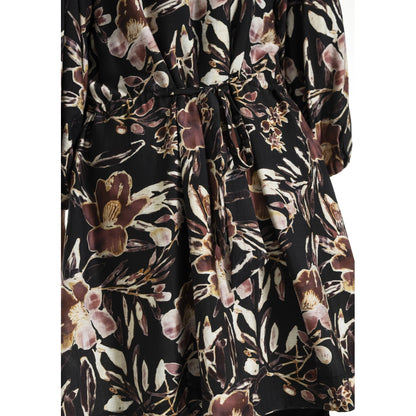 Gozzip Woman GAgnete Tunic Tunic Black Print