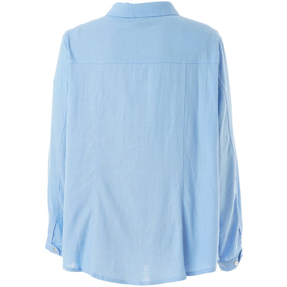 Gozzip Woman GAlma Shirt Shirt light Blue
