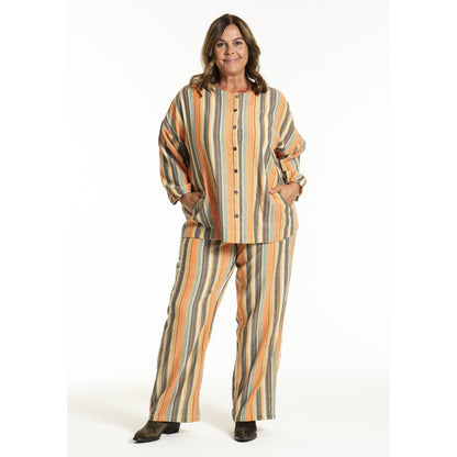 Gozzip Woman GAnn-Mari Blouse Blouse Striped