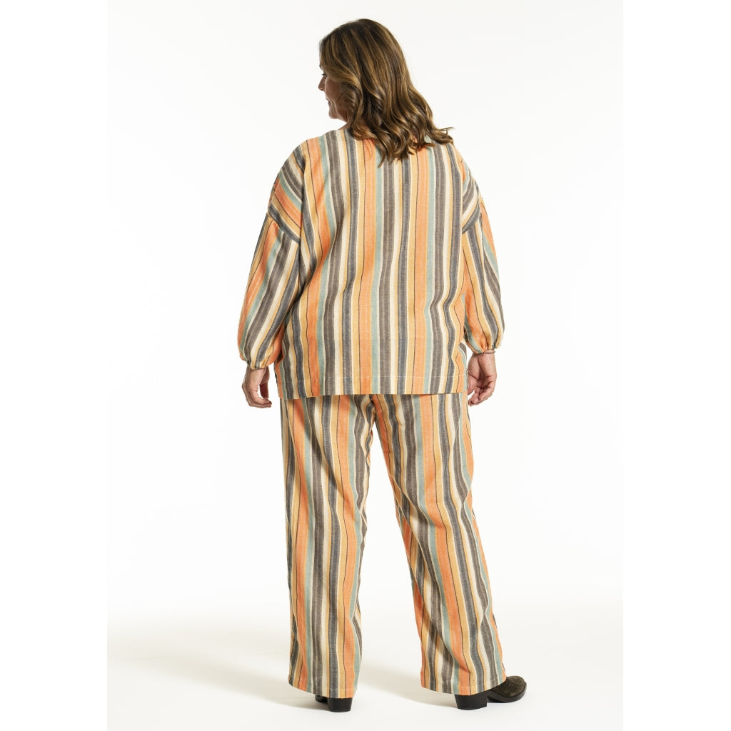 Gozzip Woman GAnn-Mari Blouse Blouse Striped