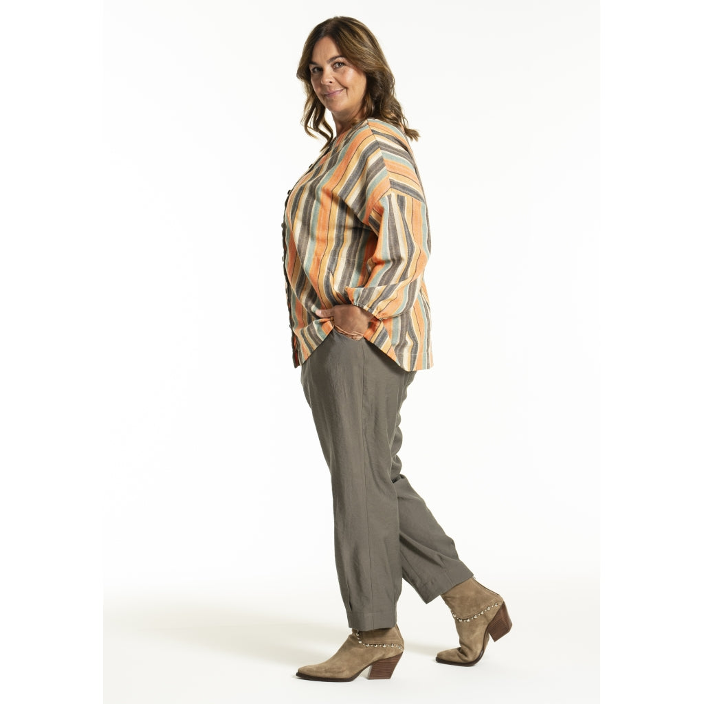 Gozzip Woman GAnn-Mari Blouse Blouse Striped