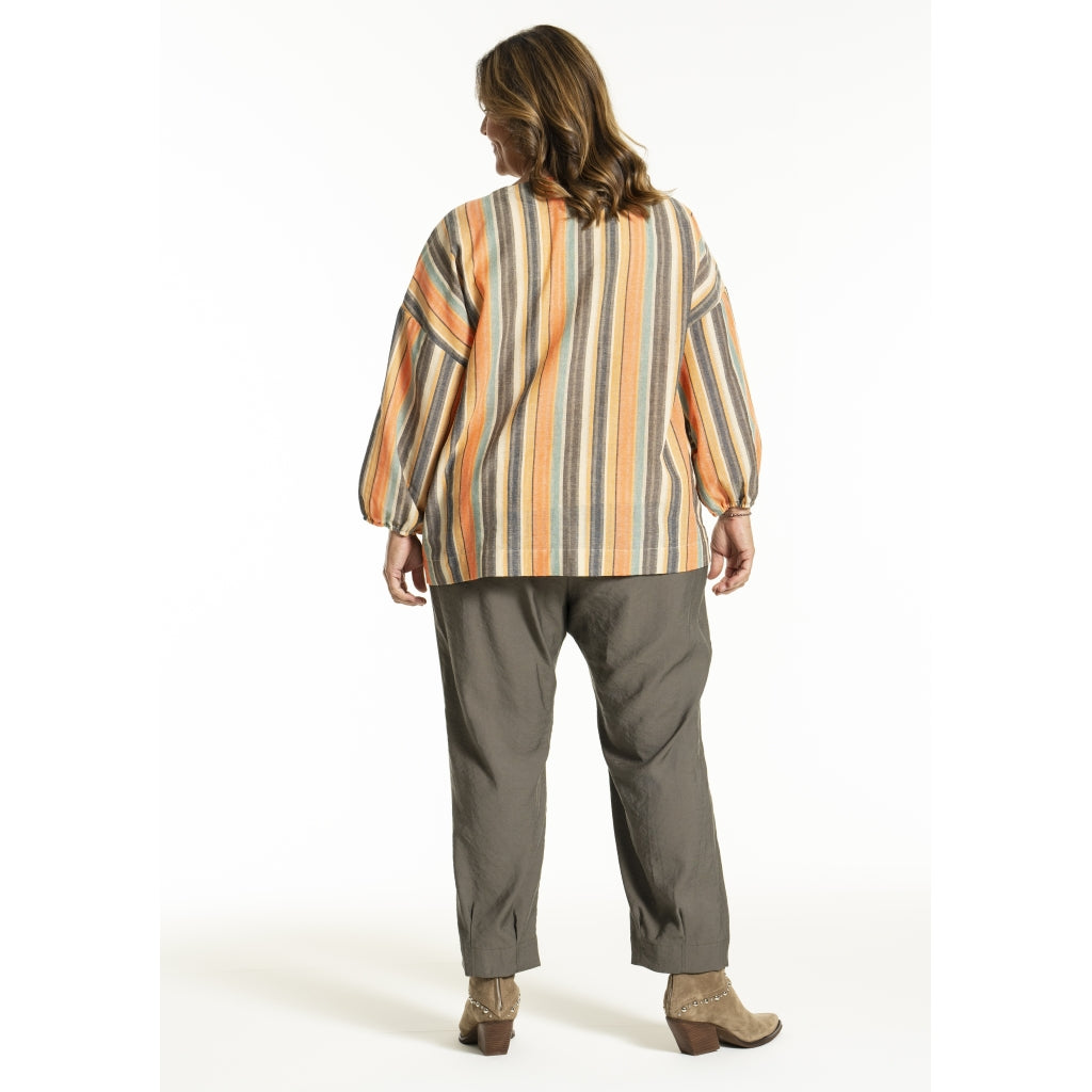 Gozzip Woman GAnn-Mari Blouse Blouse Striped