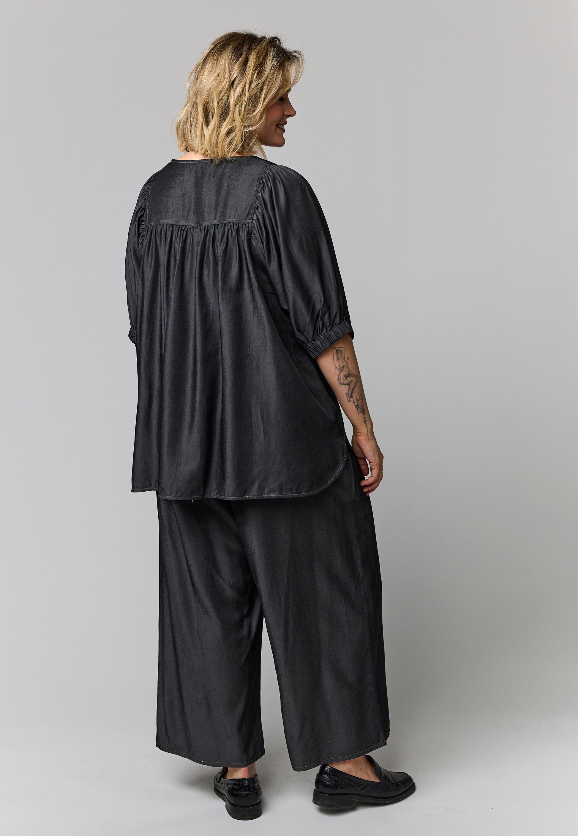 Gozzip Woman GAster Blouse Blouse Black