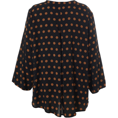 Gozzip Woman GBillie Blouse Blouse Black with dots