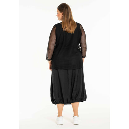 Gozzip Woman GCilla Mesh Blouse Blouse Black