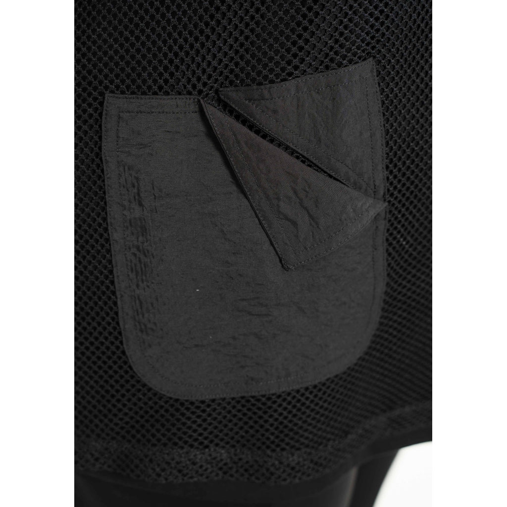 Gozzip Woman GCilla Mesh Blouse Blouse Black