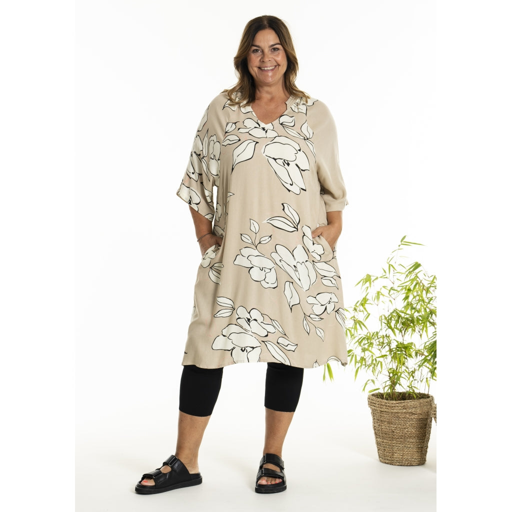 Gozzip Woman GDinne Tunic Tunic Flower Print