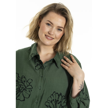 Gozzip Woman GEdith Shirt tunic Shirt Tunic Forest