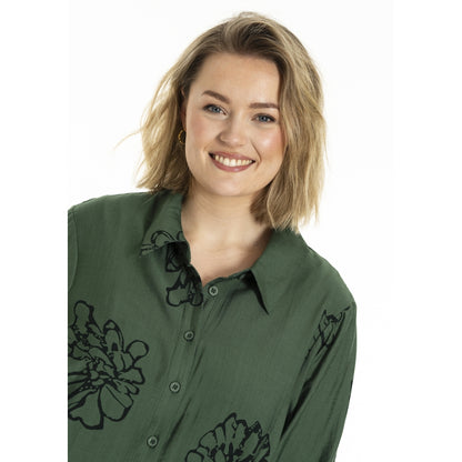 Gozzip Woman GEdith Shirt tunic Shirt Tunic Forest