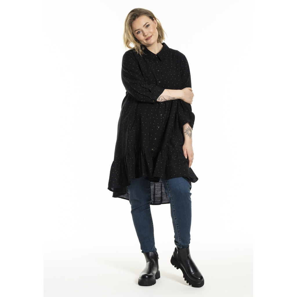 Gozzip Woman GEdith Shirt tunic Shirt Tunic Black/Gold