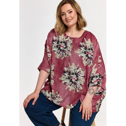 Gozzip Woman GElissa Oversize Blouse Oversize Blouse Multi Colour