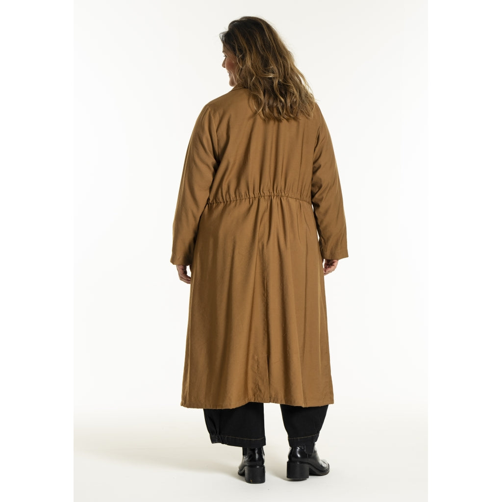 Gozzip Woman GEva Dress Jacket Dress Jacket Brass