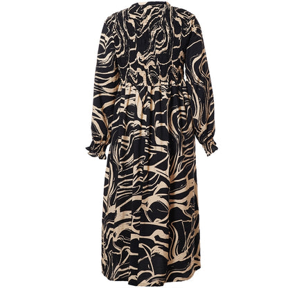 Gozzip Woman GGitt Dress Dress Black/Latte