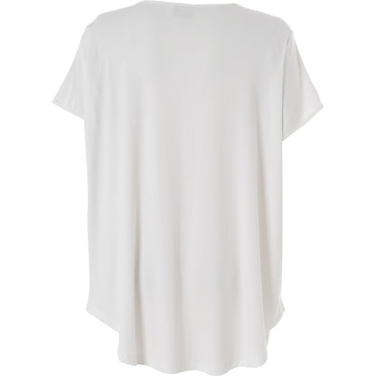 Gozzip Woman GGitte T-shirt with print T-Shirt White/Coral