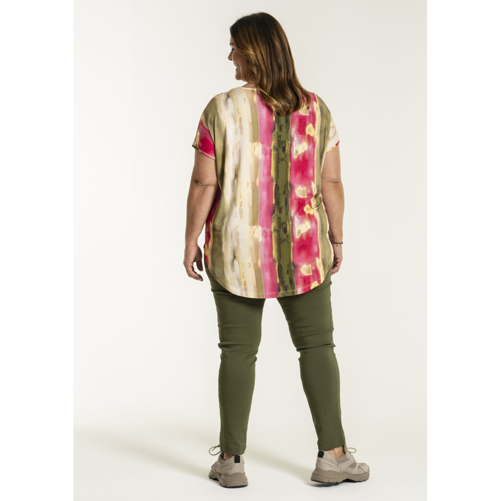 Gozzip Woman GGitte T-shirt with print T-Shirt Watercolor print