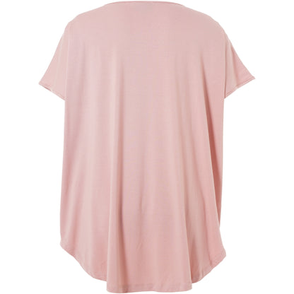 Gozzip Woman GGitte T-shirt with print T-Shirt Peach rose