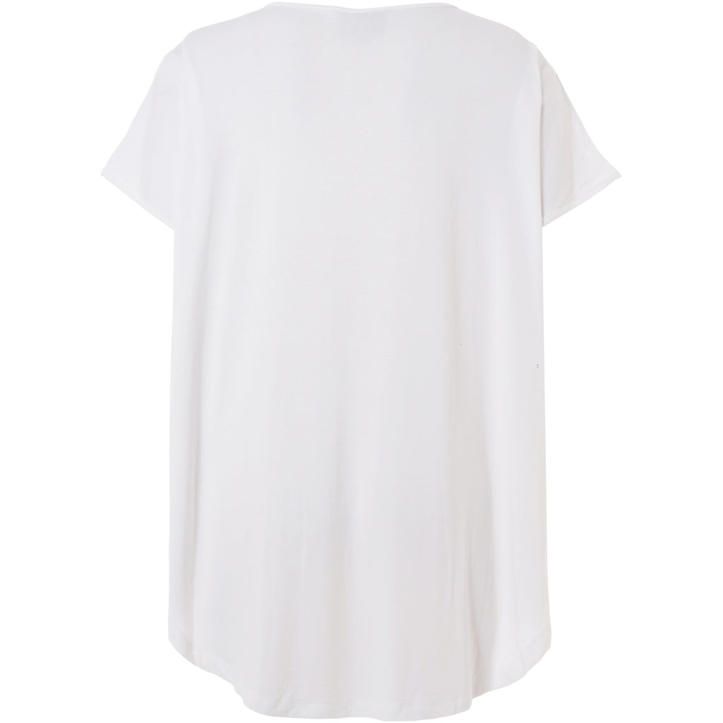 Gozzip Woman GGitte T-shirt with print T-Shirt White