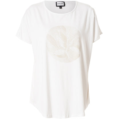 Gozzip Woman GGitte T-shirt with print T-Shirt White