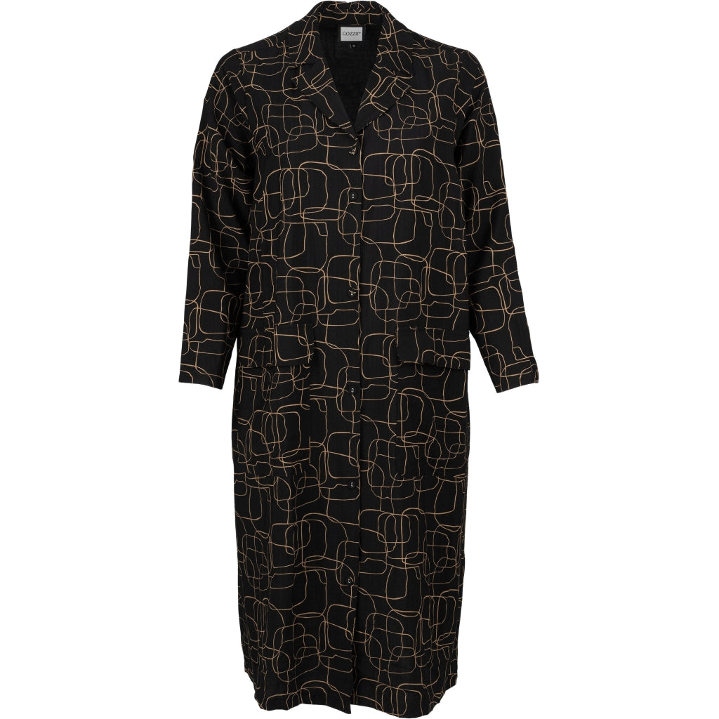 Gozzip Woman GGunde Dress Dress Black
