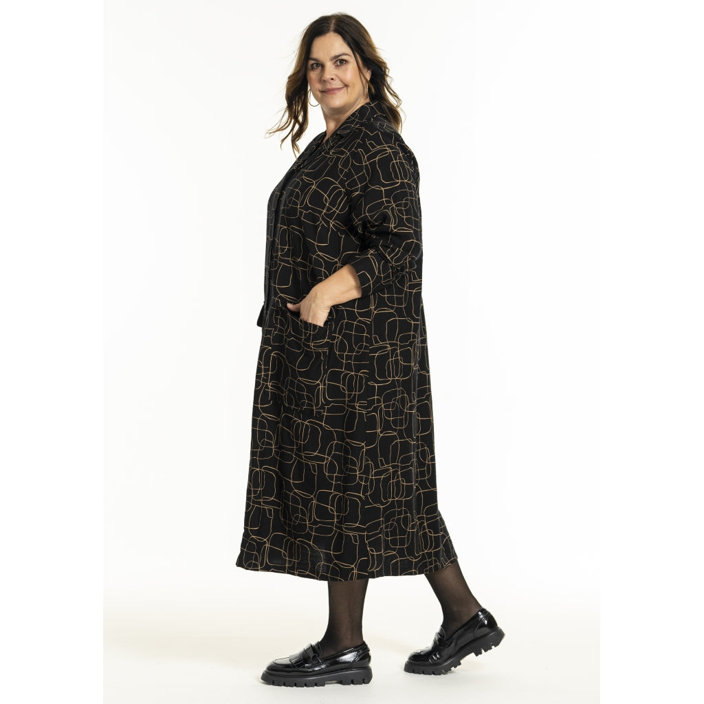 Gozzip Woman GGunde Dress Dress Black