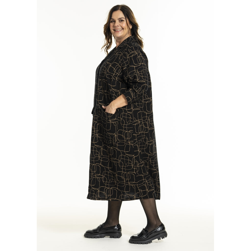 Gozzip Woman GGunde Dress Dress Black