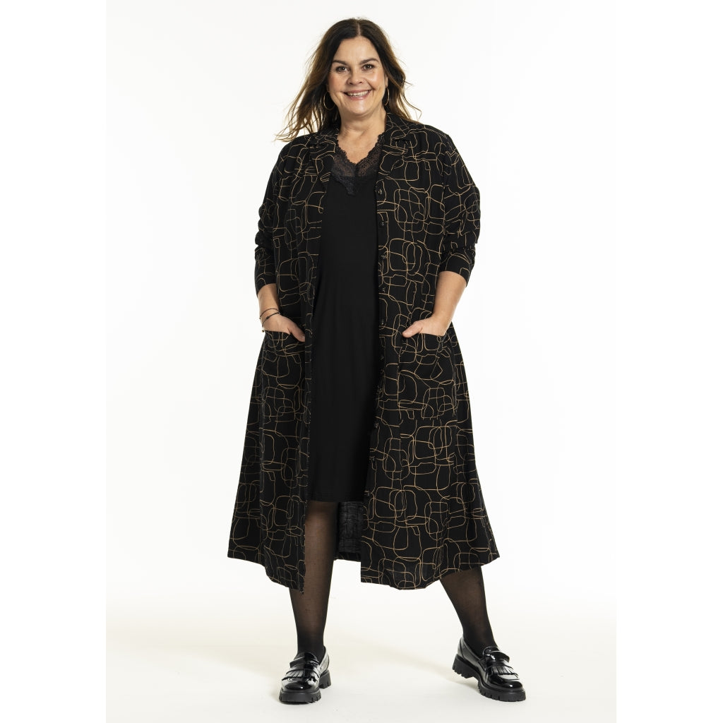 Gozzip Woman GGunde Dress Dress Black