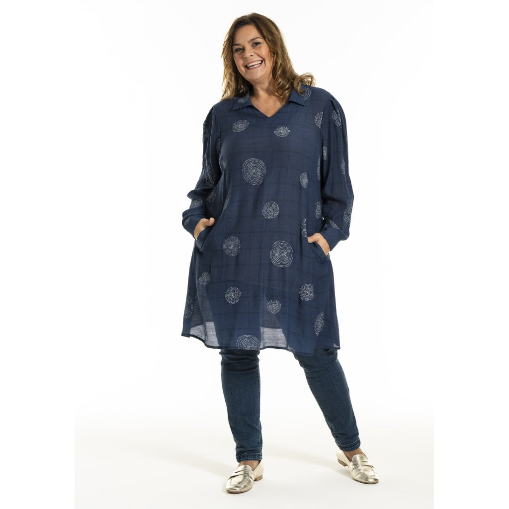 Gozzip Woman GGyda Tunic Tunic Navy