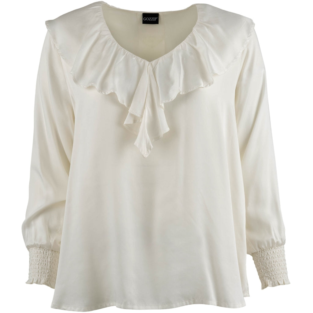 Gozzip Woman GGytha Blouse Blouse Off-White