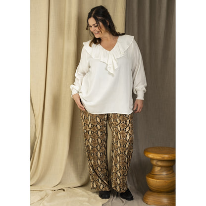 Gozzip Woman GGytha Blouse Blouse Off-White