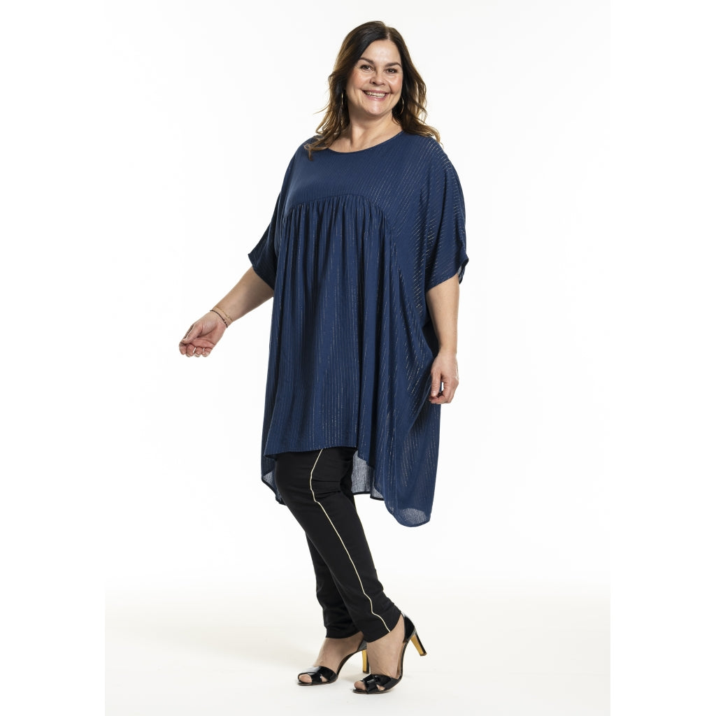 Gozzip Woman GHeika Leggings with piping Leggings Black