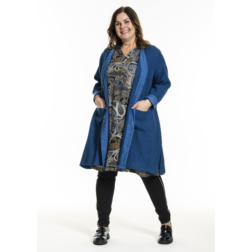 Gozzip Woman GHeika Leggings with piping Leggings Black