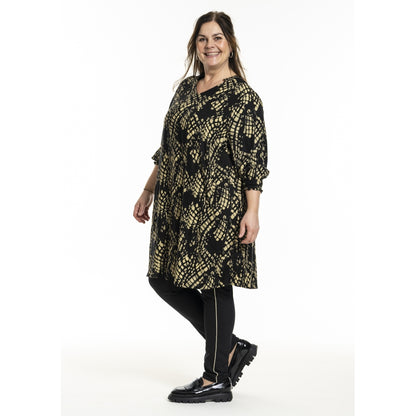 Gozzip Woman GHeika Leggings with piping Leggings Black