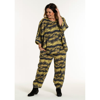 Gozzip Woman GIla Pants Pants Golden olive