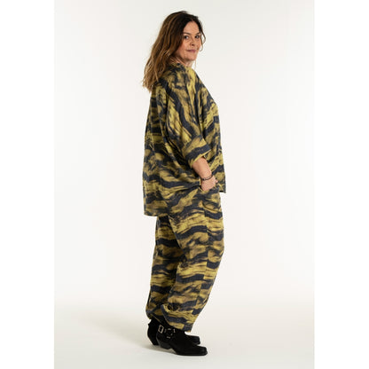 Gozzip Woman GIla Pants Pants Golden olive