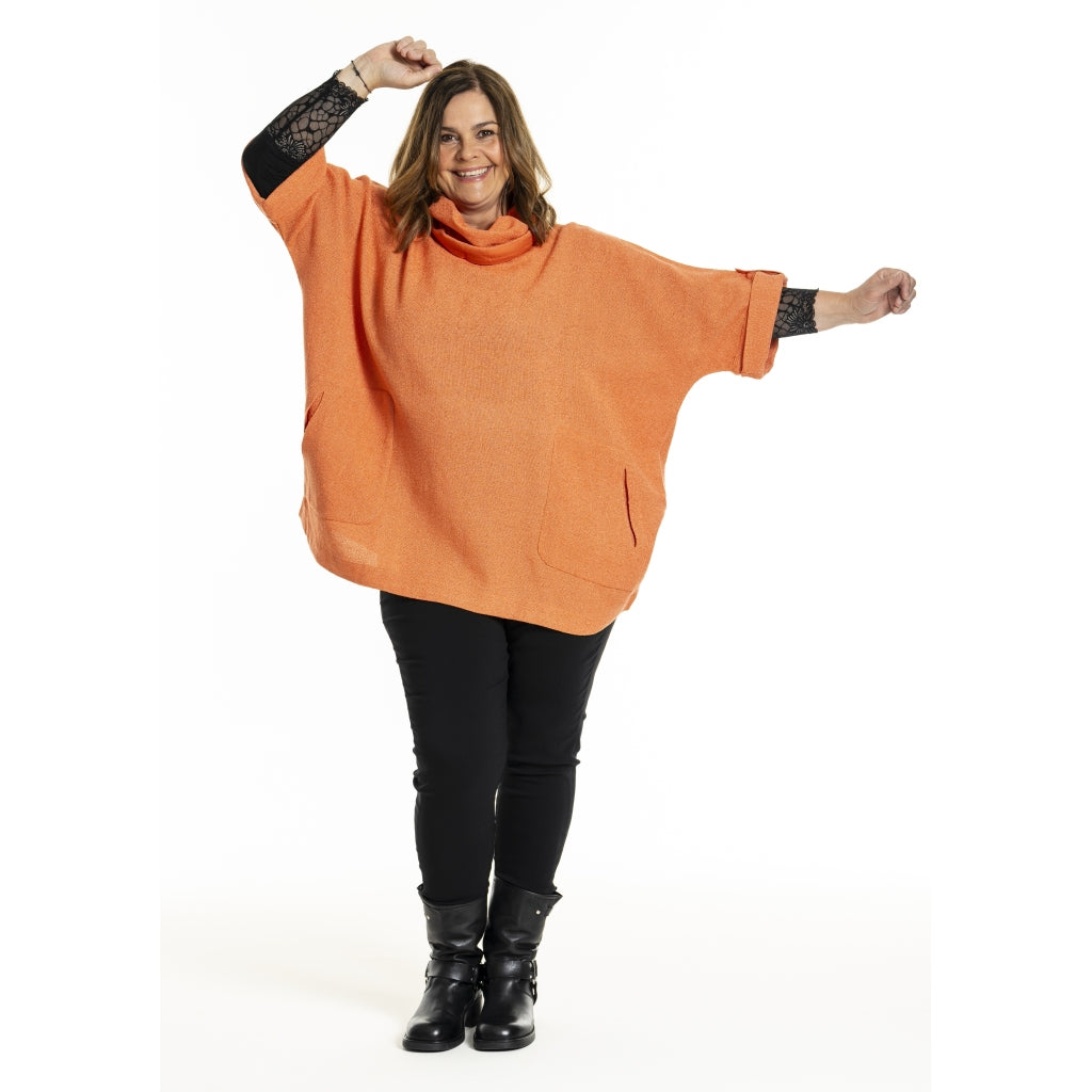 Gozzip Woman GIlsabet Oversized Blouse Oversize Blouse Apricot