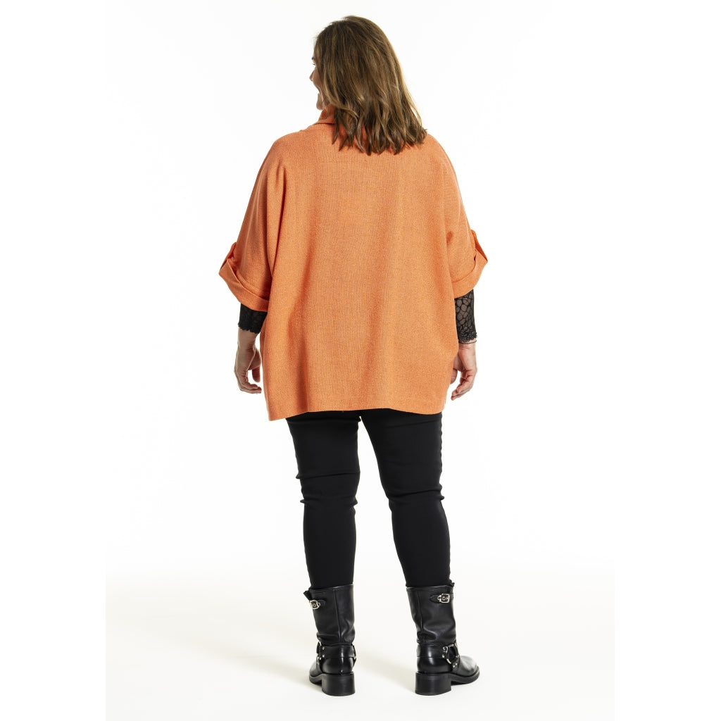Gozzip Woman GIlsabet Oversized Blouse Oversize Blouse Apricot