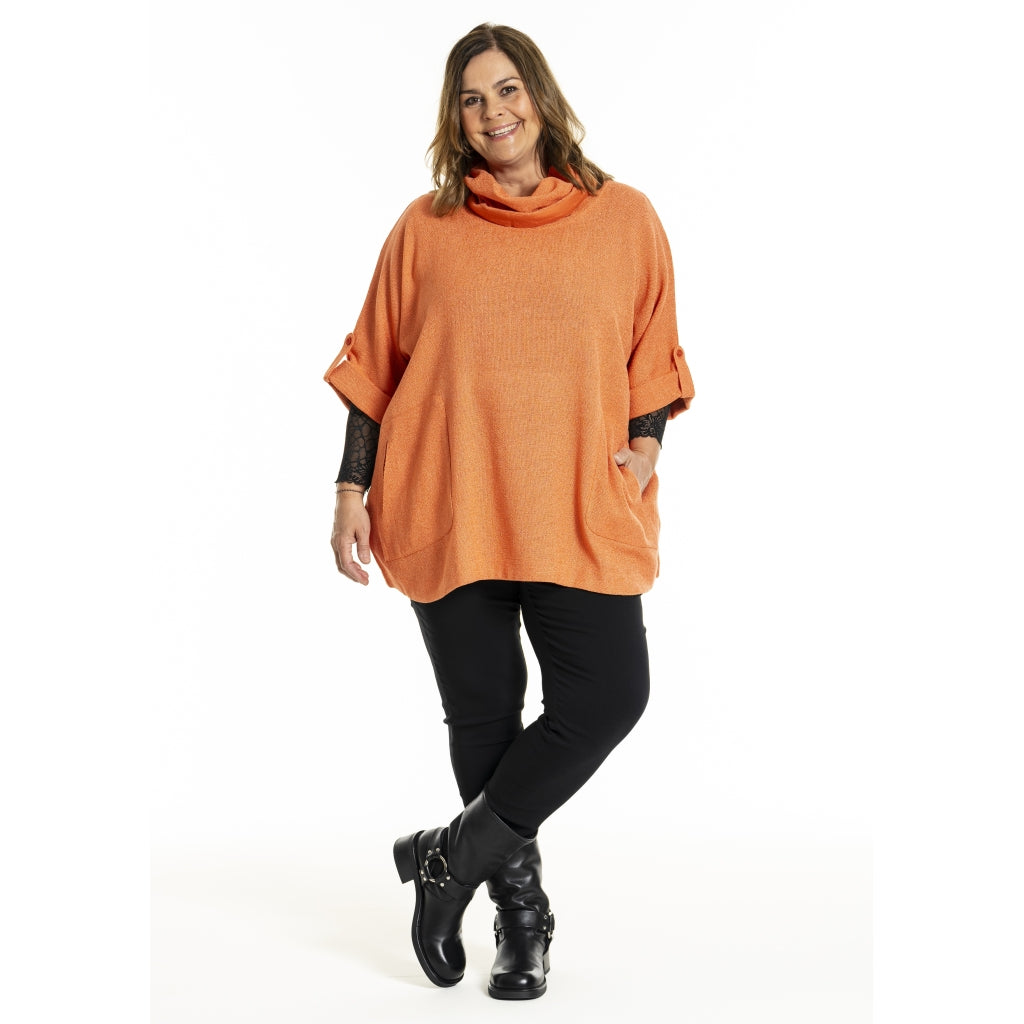 Gozzip Woman GIlsabet Oversized Blouse Oversize Blouse Apricot