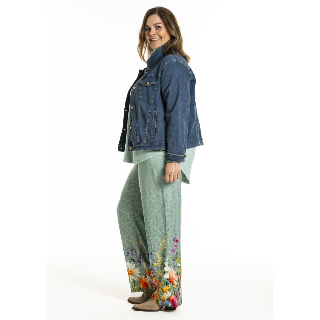 Gozzip Woman GImane Pants Pants Green