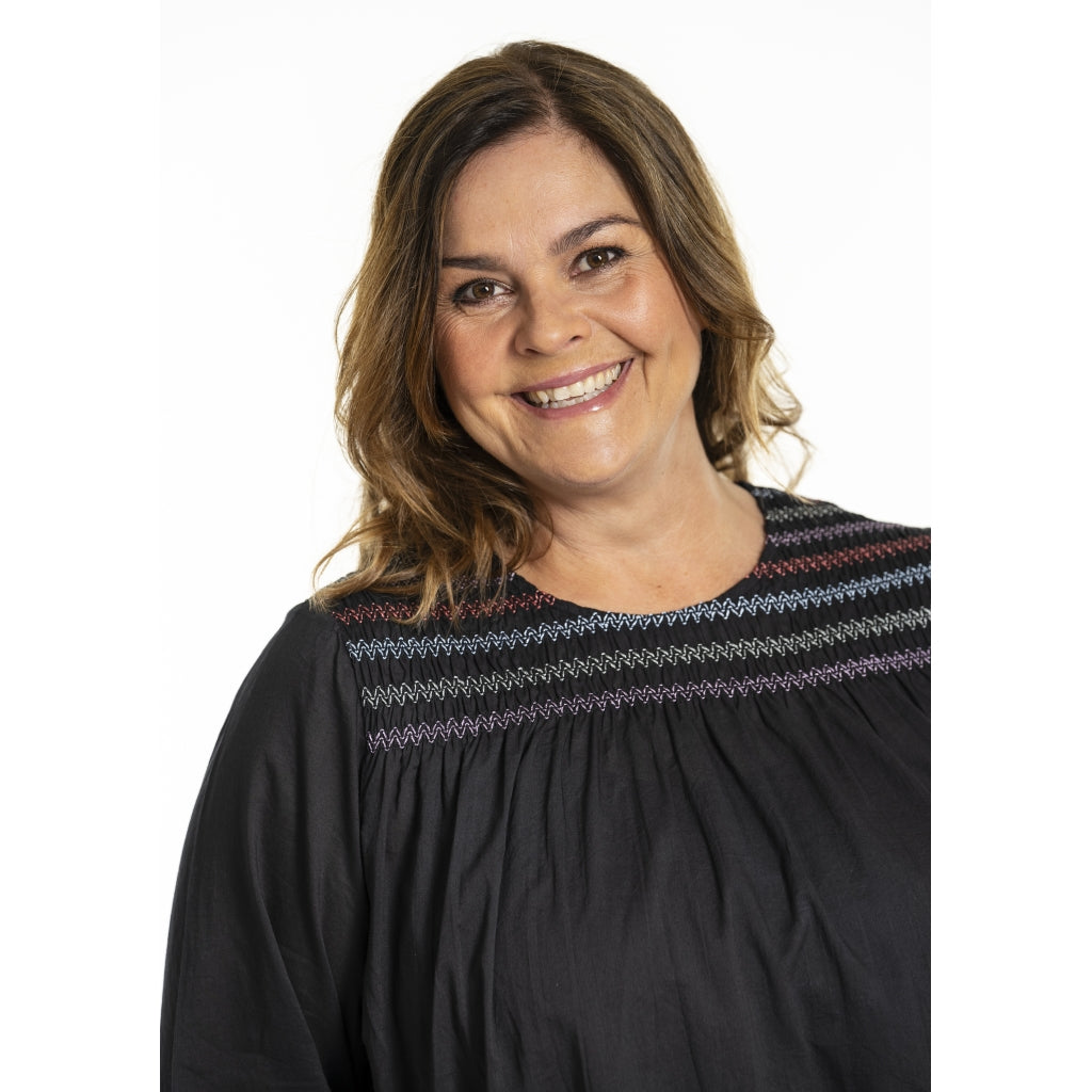 Gozzip Woman GIngfred Blouse Blouse Black